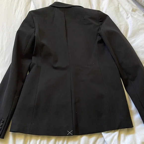 NWT J. Crew Bi-stretch Parke Black Blazer Size 4 Tall